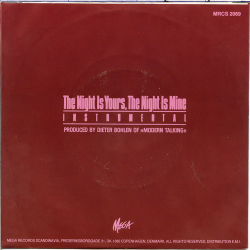 Ryan Simmons - The Night Is Yours, The Night Is Mine (1985)