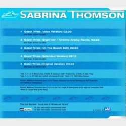 Sabrina Thomson - Good Times (2000)