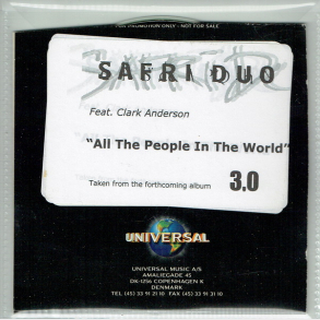 Safri Duo ft. Clark Anderson - All The People In The World (Promo)