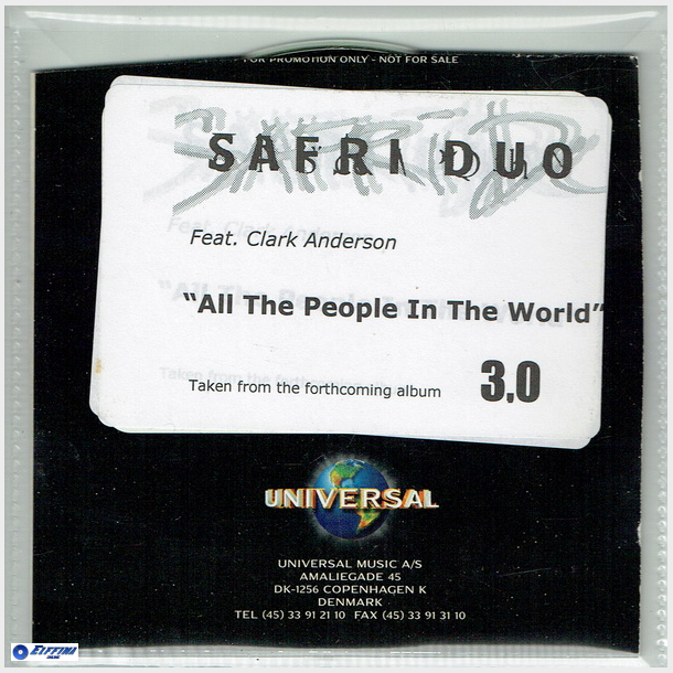 Safri Duo ft. Clark Anderson - All The People In The World (Promo)