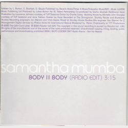 Samantha Mumba - Body II Body (2000)