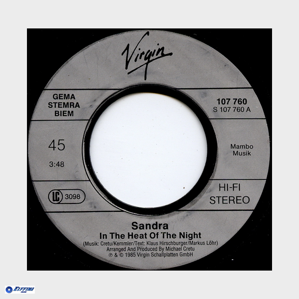 Sandra - In The Heat Of The Night (1985)