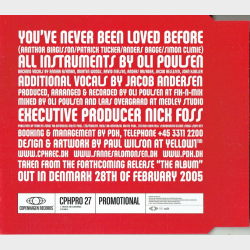 Sanne Salomonsen - You've Never Been Loved Before (Promo) (2005)