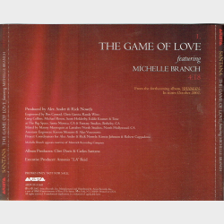 Santana ft. Michelle Branch - The Game Of Love (2002) (Promo) (Jewel)