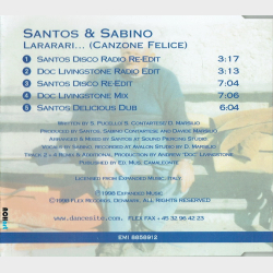 Santos &amp; Sabino - Lararari... (Canzone Felice) (1998)