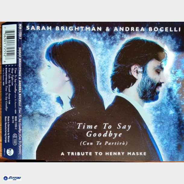 Sarah Brightman &amp; Andrea Bocelli - Time To Say Goodbye (Con Te Partir&ograve;) (1997)