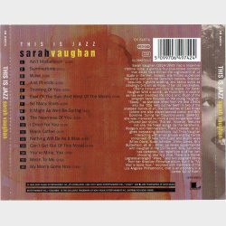 Sarah Vaughan - This Is Jazz (1996)