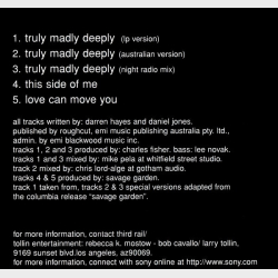 Savage Garden - Truly Madly Deeply (1998)