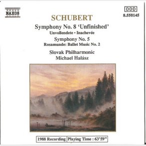 Schubert - Symphony No. 8, Symphony No. 5, Roasmunde (1989) - NY