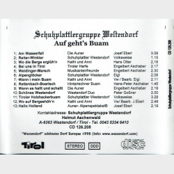 Schuhplattlergruppe Westendorf (1998)