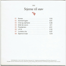 Sebastian - Stjerne Til Stv (2007) (Fra Sangskatten Samlede Vrker)