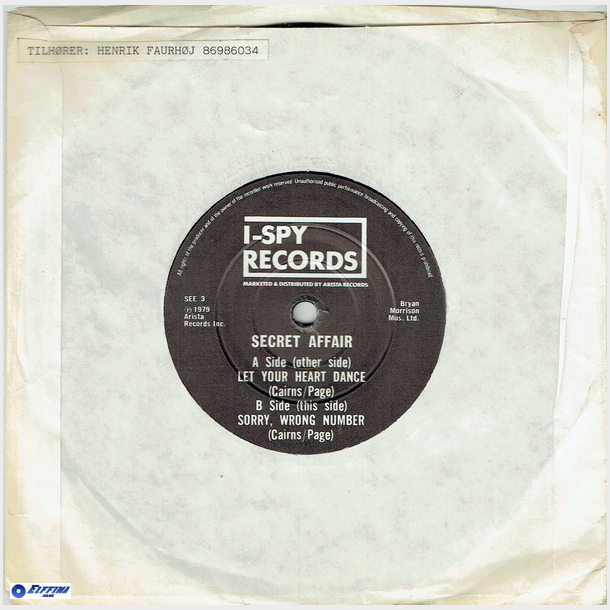 Secret Affair - Let Your Heart Dance (1979)
