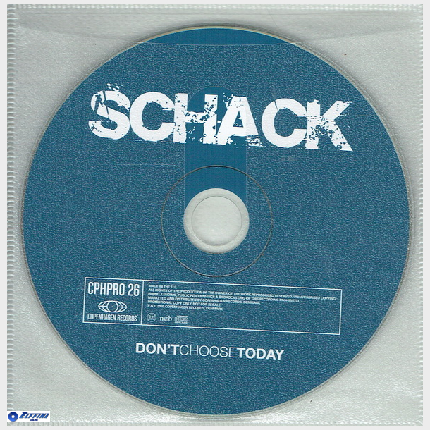 Shack - Don't Choose Today (2005) (Promo)