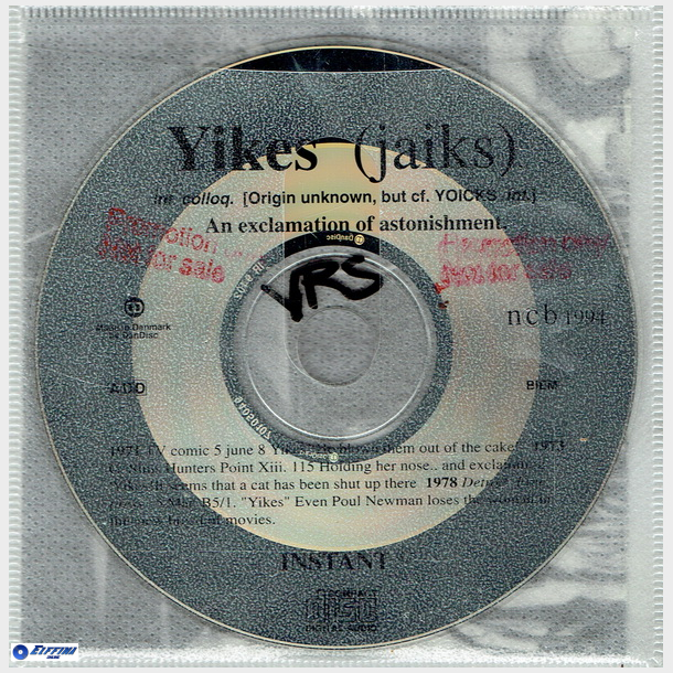 Sharing Patrol - Yikes (1994) (Promo)