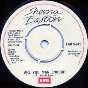Sheena Easton - Are You Man Enough (England) (1982)