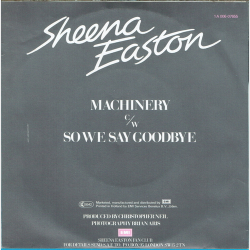 Sheena Easton - Machinery (1982)