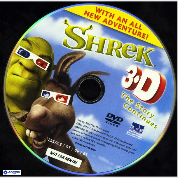 Shrek 1 &amp; Shrek 3D - Shreks Nye Bedrifter (2001)