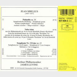 Sibelius Symphony No. 2, Finlandia, Valse Triste (2004)