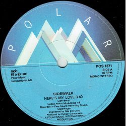 Sidewalk - Here's My Love (1985)