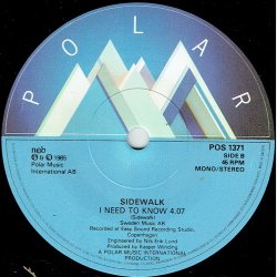 Sidewalk - Here's My Love (1985)