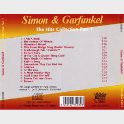 Simon &amp; Garfunkel - The Hits Collection Part 1 (1989)