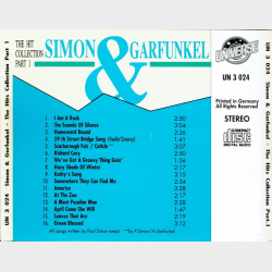 Simon &amp; Garfunkel - The Hits Collection Part 1