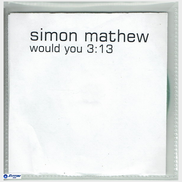 Simon Mathew - Would You (Promo)