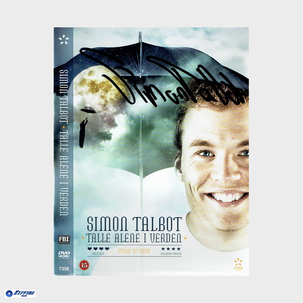 Simon Talbot - Talle Alene I Verden (2013) (m. Autograf)