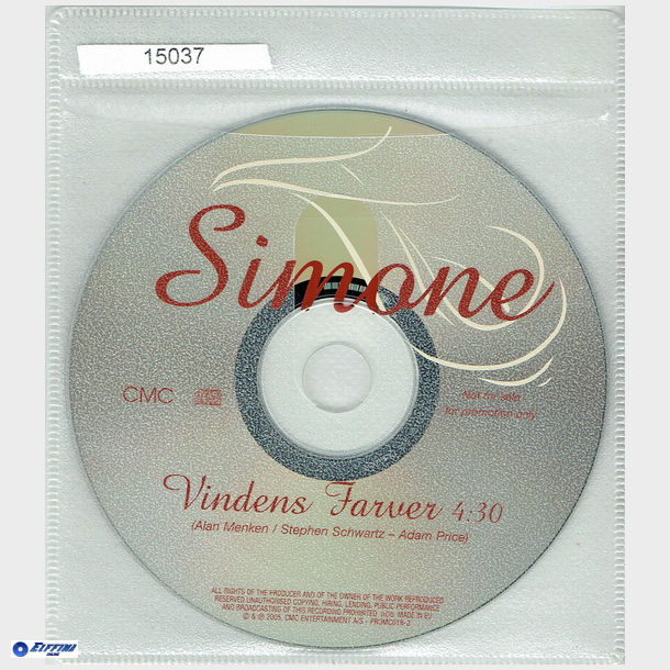 Simone - Vindens Farver (2005) (Promo)