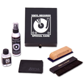 Simply Analog Luksus Rengringsst i Sort Lder Boks