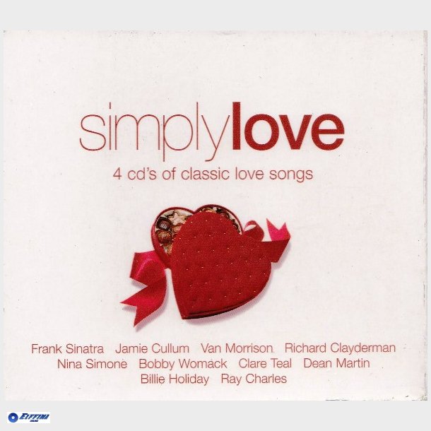 Simply Love (2005) 4xCD - Mangler papomslaget