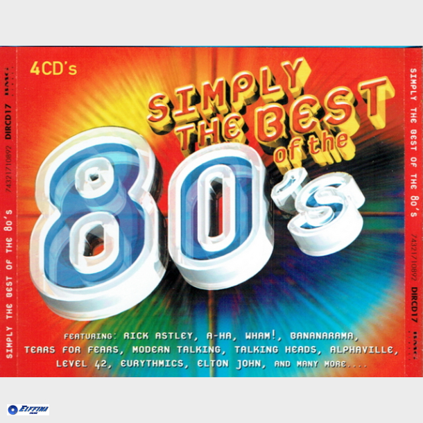 Simply The Best Of The 80's (1999) (4xCD (Fat))