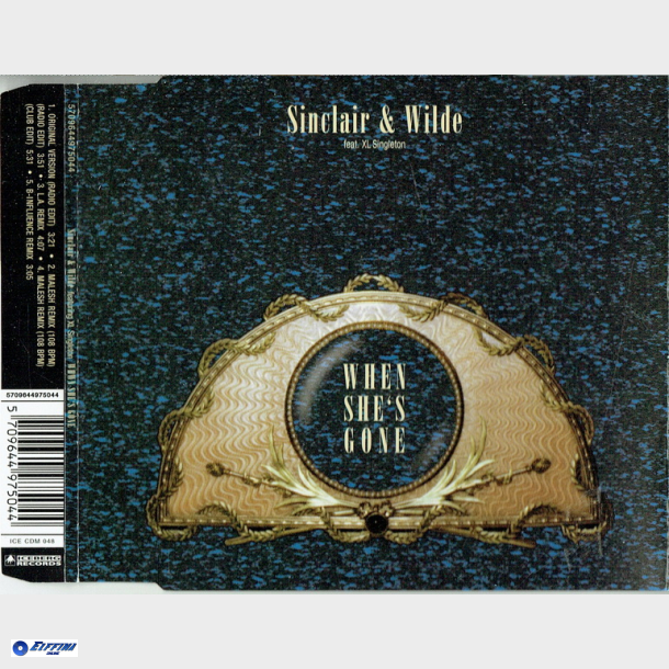Sinclair &amp; Wilde ft. XL Singleton - When She's Gone (1997)