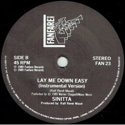 Sinitta - Lay Me Down Easy (1989)