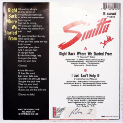 Sinitta - Right Back Where We Started (1989)
