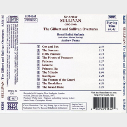 Sir Arthur Sullivan - The Gilbert And Sullivan Overtures (1998)