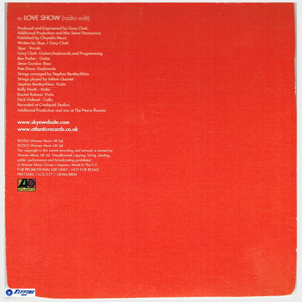 Sky - Love Show (2005) (Promo)