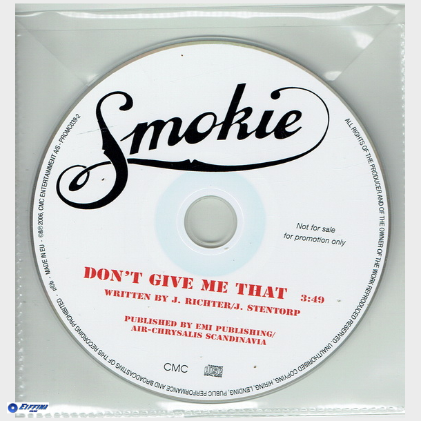 Smokie - Don't Give Me That (2006) (Promo)
