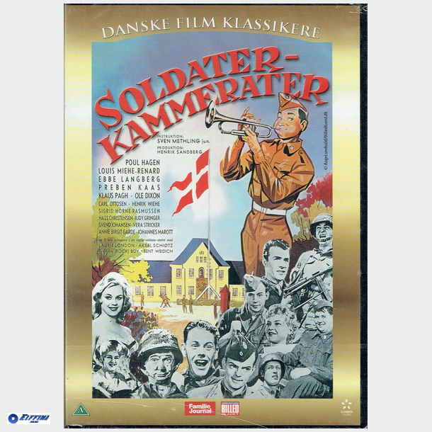 Soldaterkammerater (1958) (Danske Klassikere) (Slim) - NY