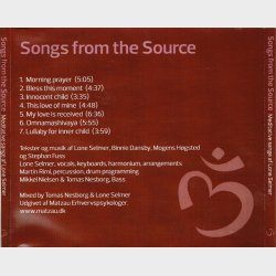 Songs From The Source Meditative Sange Af Lone Selmer