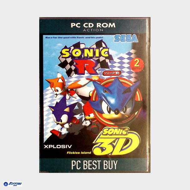 Sonic R + Sonic 3D (PC Best Buy)