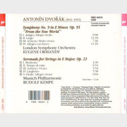 Sony Classical (SBK 46331) - Dvorak - Symphony No. 9 From The New World Serenade For Strings (1991)