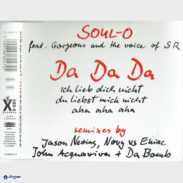 Soul-O ft. Gorgeous &amp; The Voice Of SR - Da Da Da (1998)