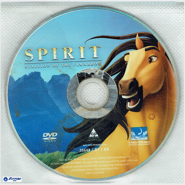 Spirit Hingsten Fra Cimarron (2002)