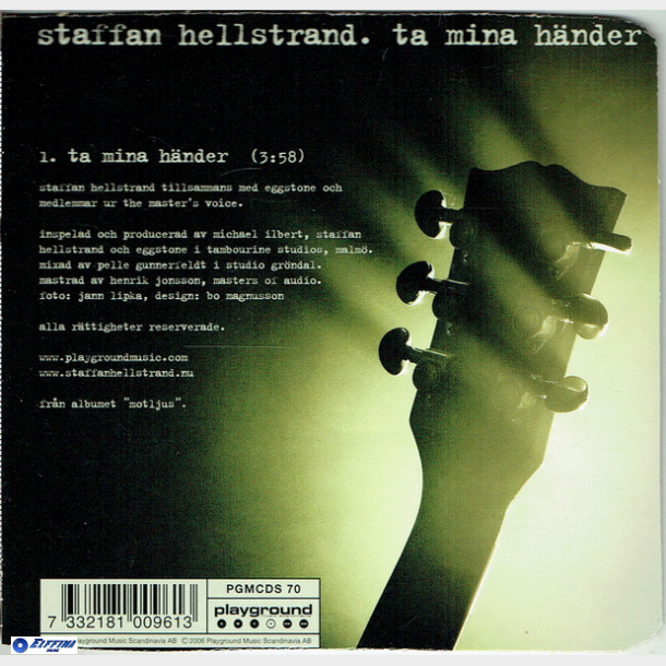 Staffan Hellstrand - Ta Mina Hander (2006)