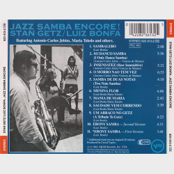 Stan Getz &amp; Luiz Bonfa - Jazz Samba Encore! (1990)