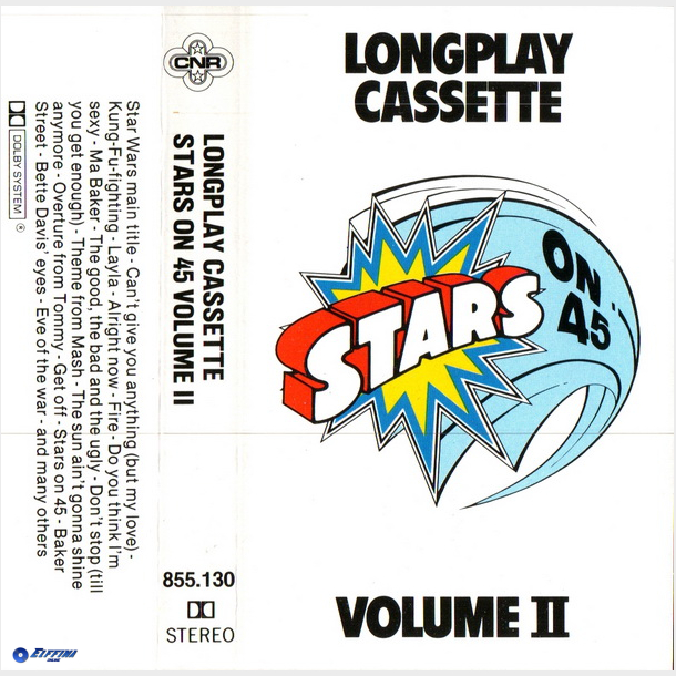 Stars On 45 Volume II Longplay Cassette