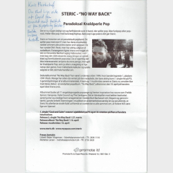 Steric - No Way Back (2006) (Promo)