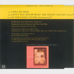 Steve Winwood - I Will Be Here (1991)