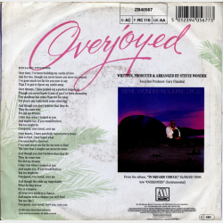 Stevie Wonder - Overjoyed (1985)